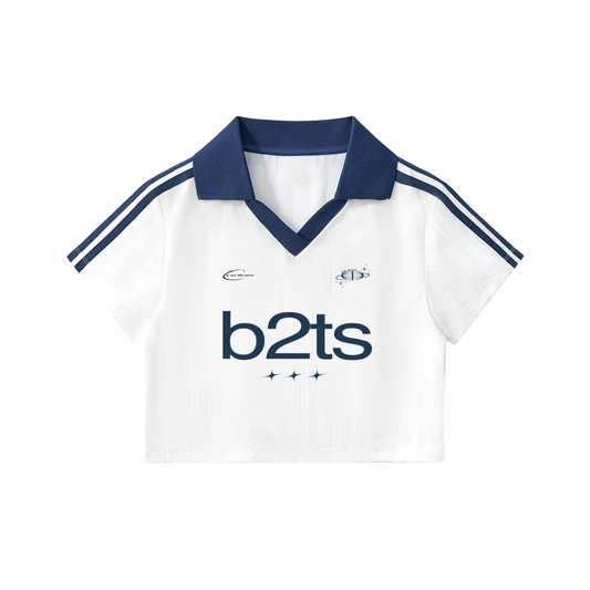 Maillot de foot blanc des années 90 (court)